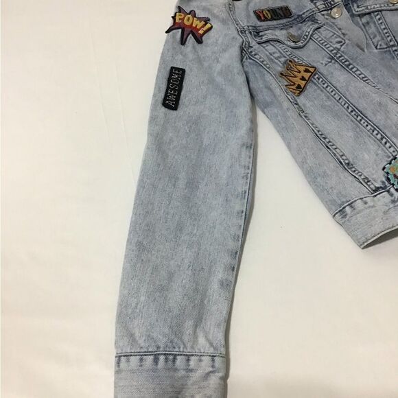 ZARA TRF Denim Jacket Trucker Style Size Medium - Picture 13 of 16